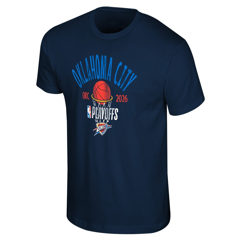 Oklahoma City Thunder NBA Playoffs 2026 T-Shirt Game Day Clothing Basketball Gear
