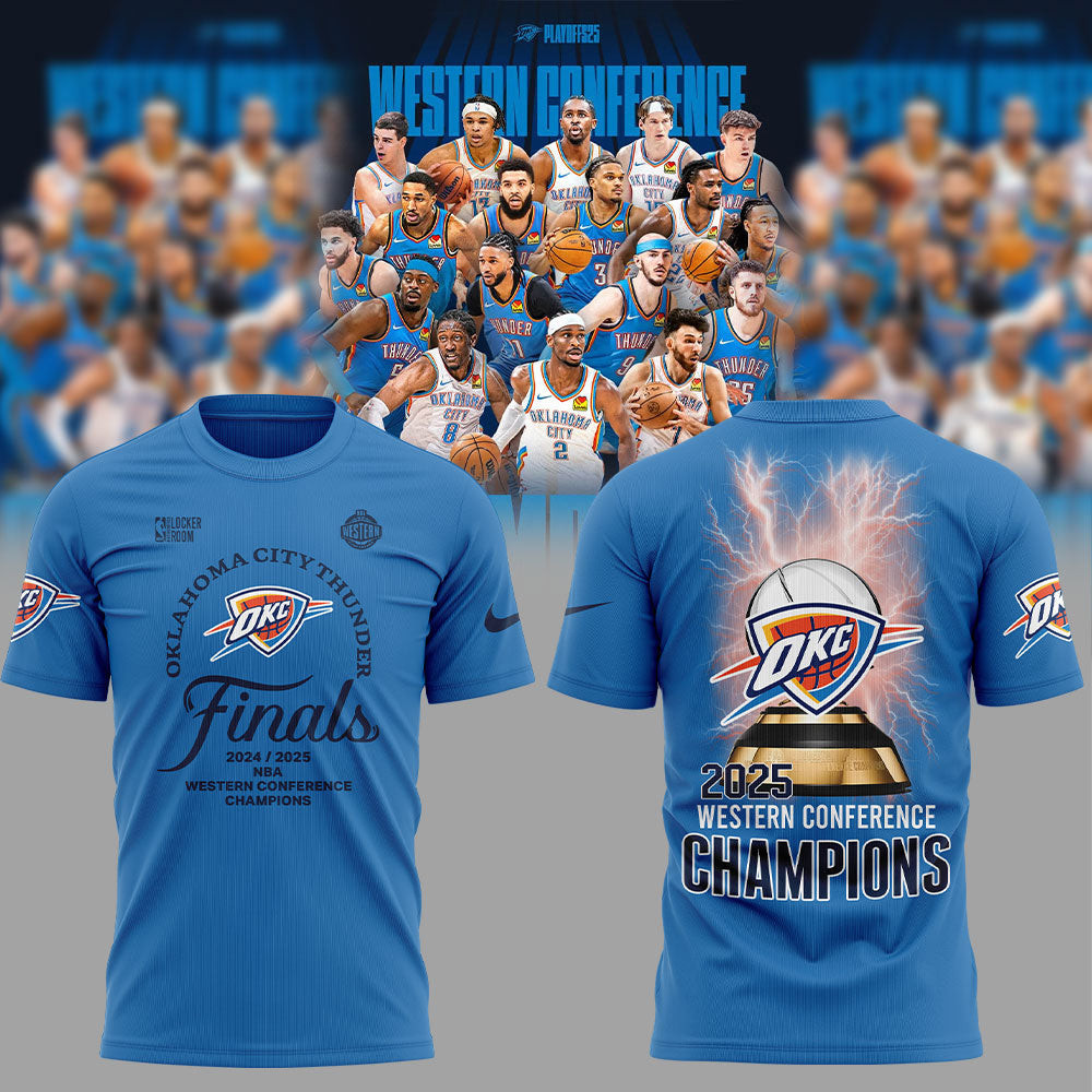 Oklahoma City Thunder OKC Champions T-Shirt Presents For Basketball Fans