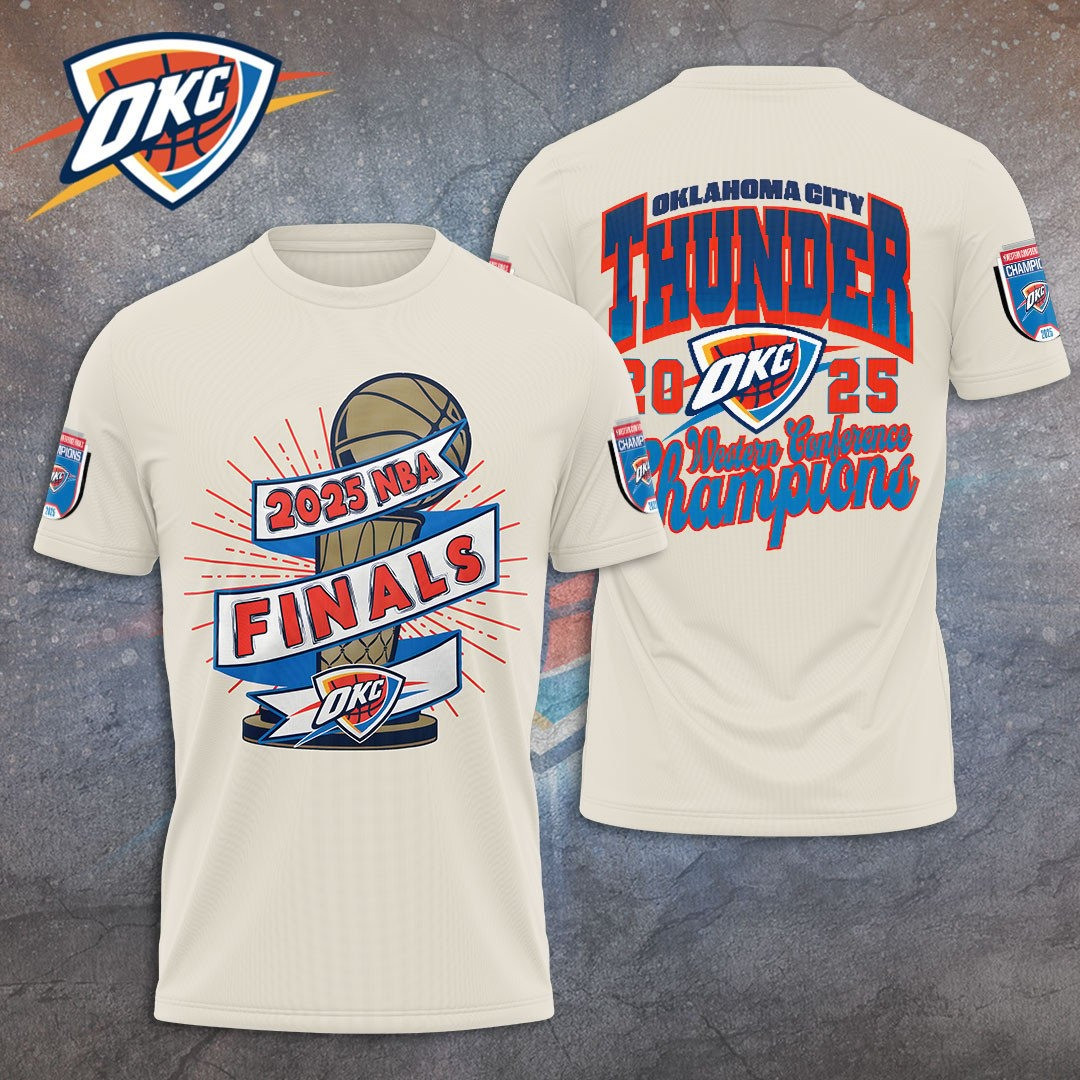 Oklahoma City Thunder OKC Final 2025 T-Shirt Basketball Fan Gift Ideas
