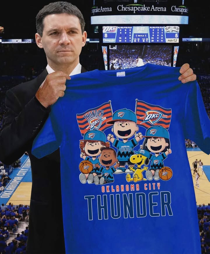 Oklahoma City Thunder T-Shirt Gift Ideas For Baseball Fans