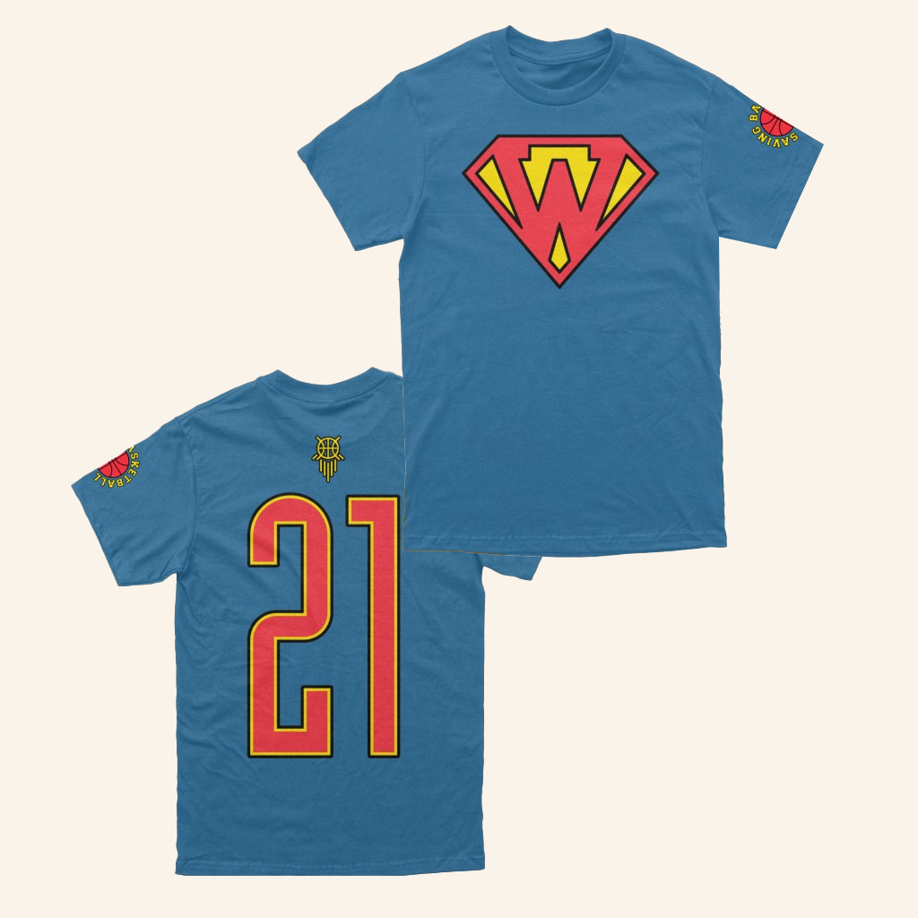 Oklahoma Shirt Company Merch Saving Basketball Blue T-Shirt Gifts For Friends