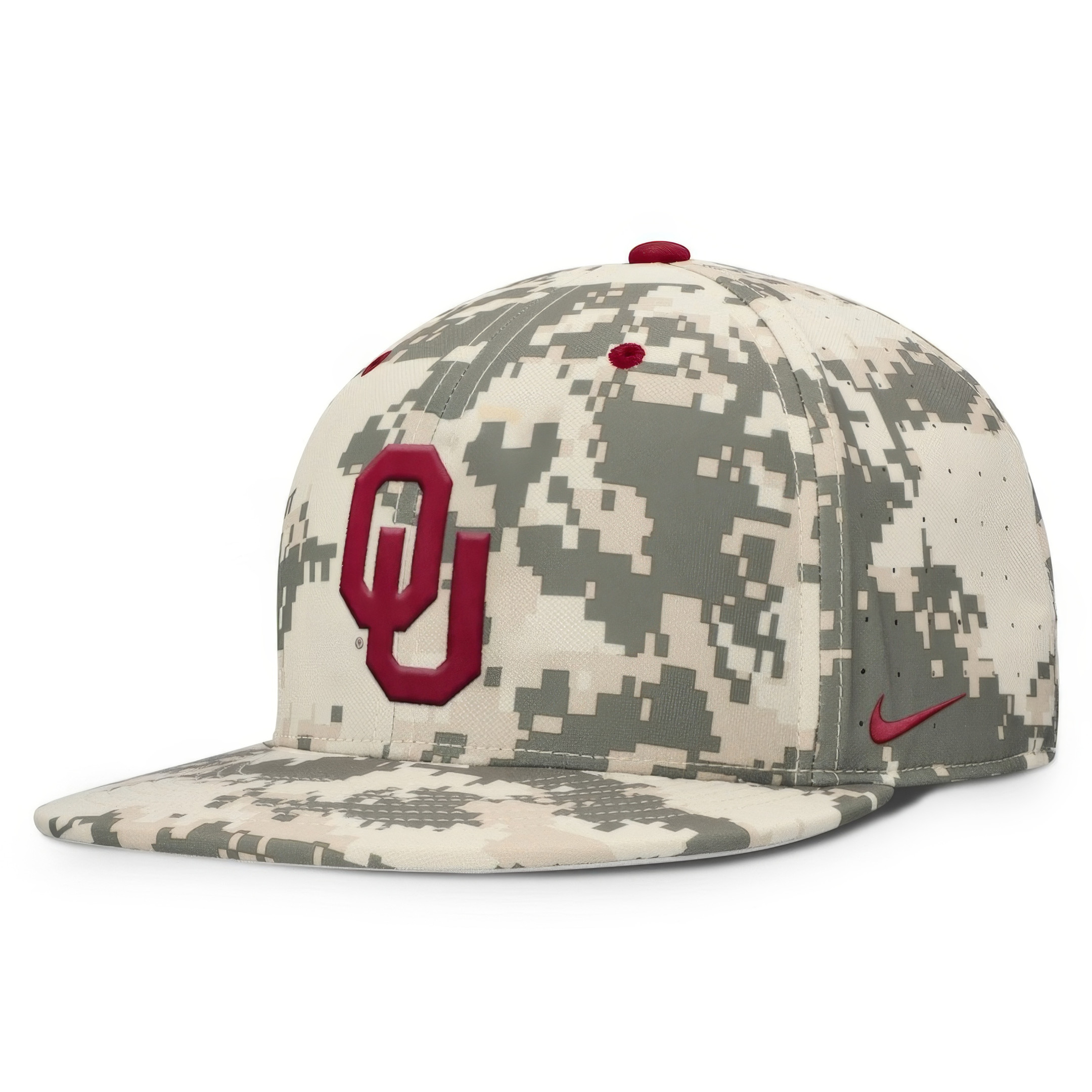 Oklahoma Sooners Nike 2025 Dugout True Camo Hat Presents For Football Lovers