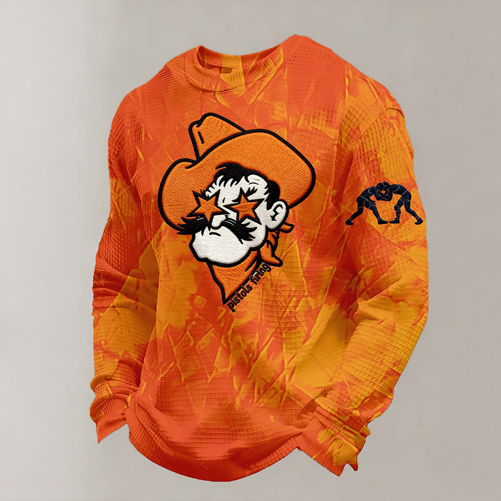 Oklahoma State Cowboys Merch Game Day Long Sleeve Shirt Unique Gifts For Fans