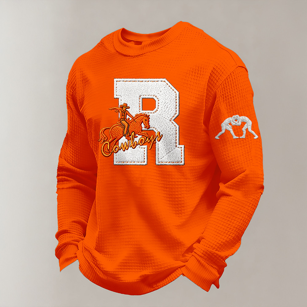 Oklahoma State Cowboys Merch Game Day Long Sleeve Shirt Wrestling Lover Present Ideas