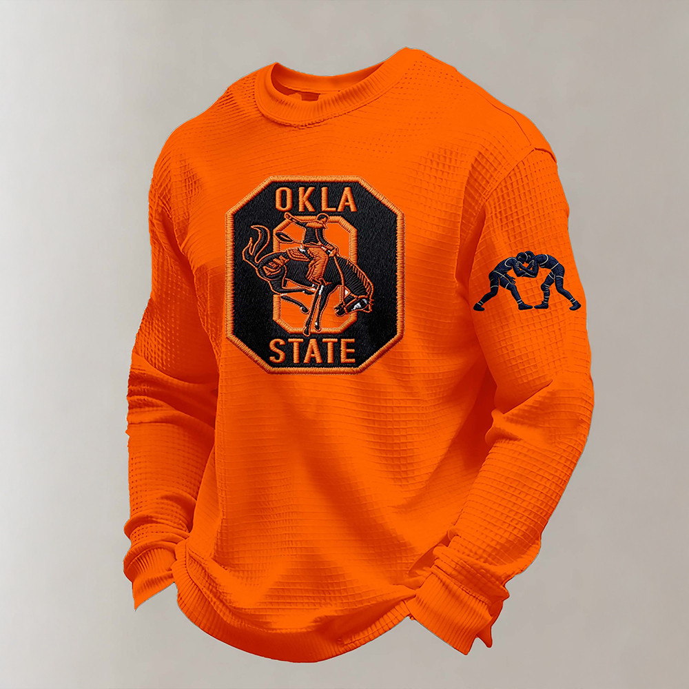 Oklahoma State Cowboys Merch Okla State Long Sleeve Shirt Game Day Gifts For Cowboys Fans
