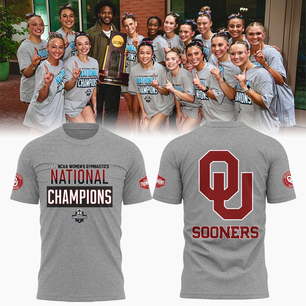 Oklahoma Women'S Gym On Their 7Th National Championships T-Shirt Best Gift For Fan
