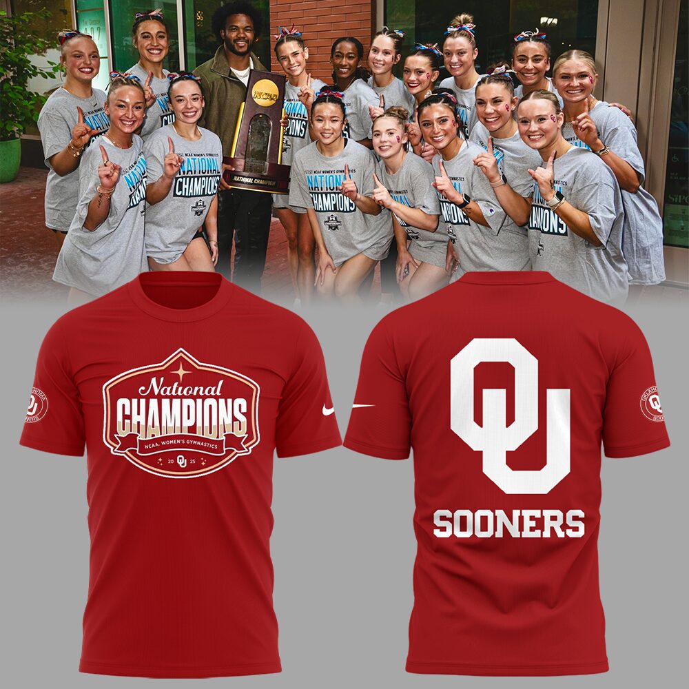 Oklahoma Women'S Gym On Their 7Th National Championships T-Shirt Cool Gift For Fan