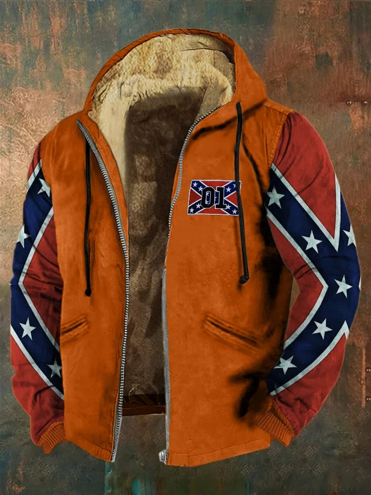 Old Dixie Zip Hoodie Proud Southern Clothing Lynyrd Skynyrd Merch Gifts For Him