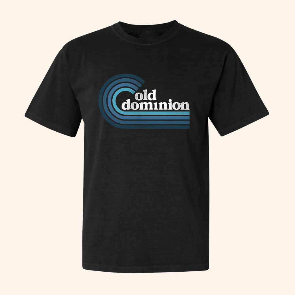Old Dominion Merch Old Dominion Wave T-Shirt Xmas Gifts For Father Old Dominion Merch Old Dominion Wave T-Shirt Xmas Gifts For Father
