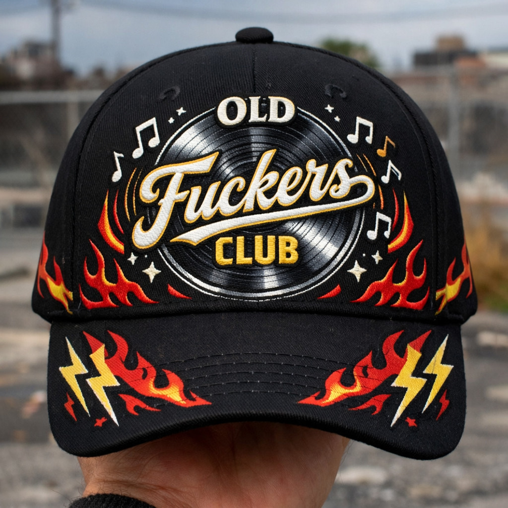 Old Fckers Club Hat Old Veteran Baseball Cap Patriotic Gift For Father