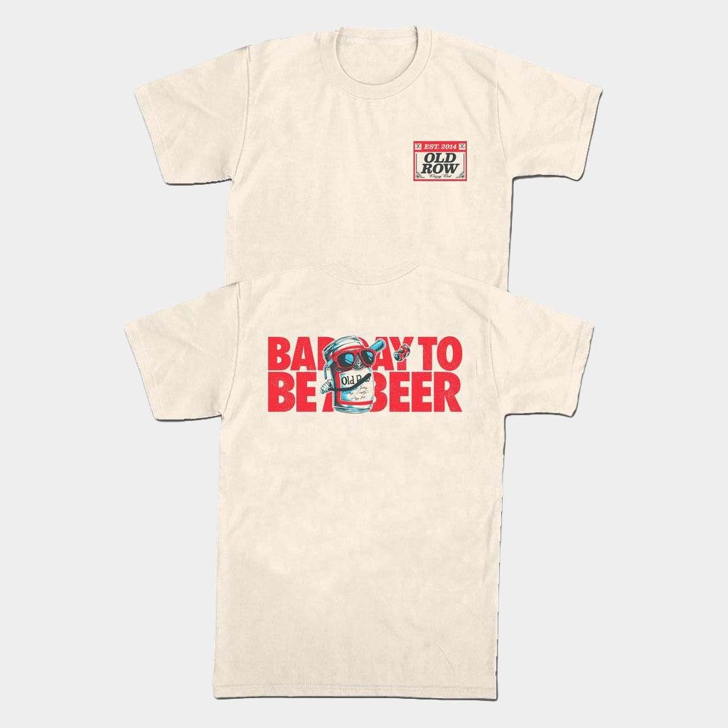 Old Row Merch Bad Day To Be A Beer Dizzy Bat T-Shirt Old Row Shirt Gift Ideas For Besties