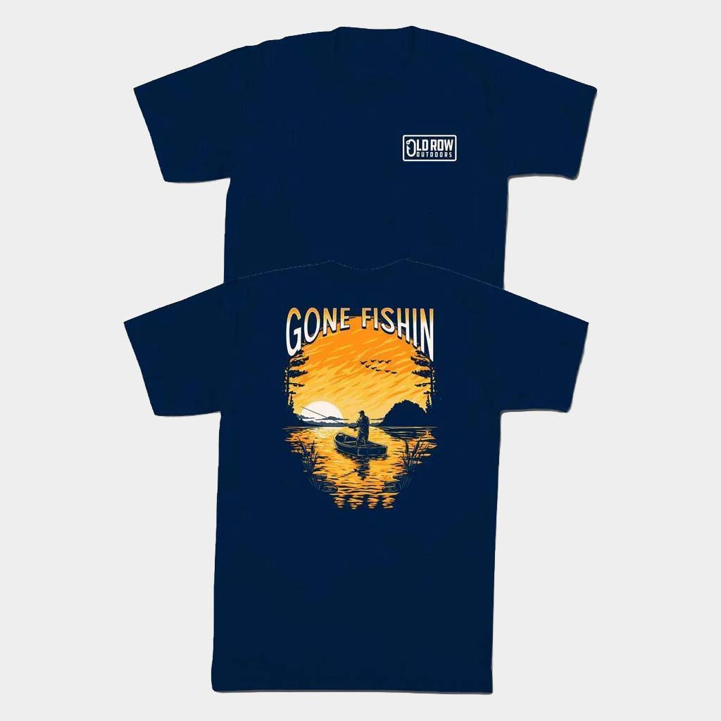 Old Row Merch Gone Fishin 2 0 T-Shirt Old Row Shirt Good Gifts For Brother