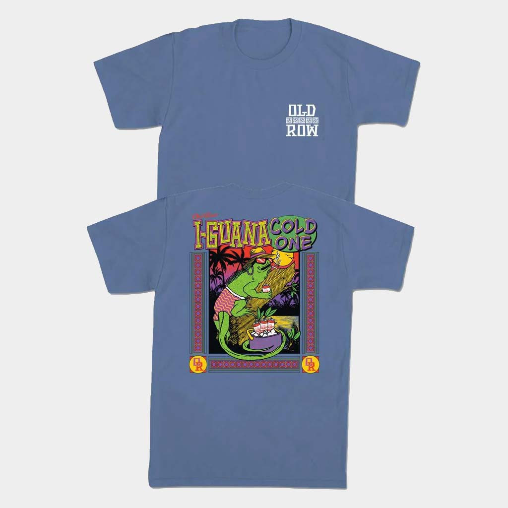 Old Row Merch I Guana Cold One T-Shirt Birthday Gift Ideas For Son