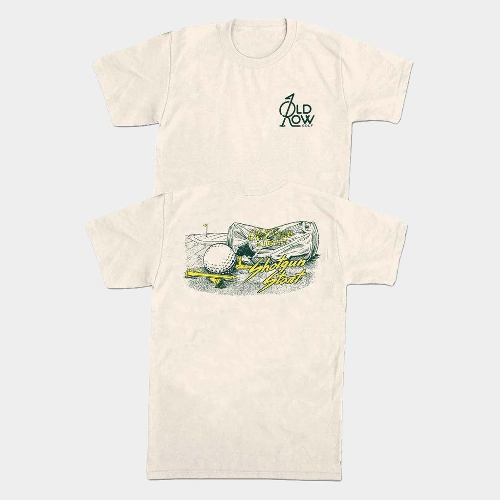 Old Row Merch Old Row Golf Shotgun Start T-Shirt Birthday Presents For Golfers Old Row Merch Old Row Golf Shotgun Start T-Shirt Birthday Presents For Golfers