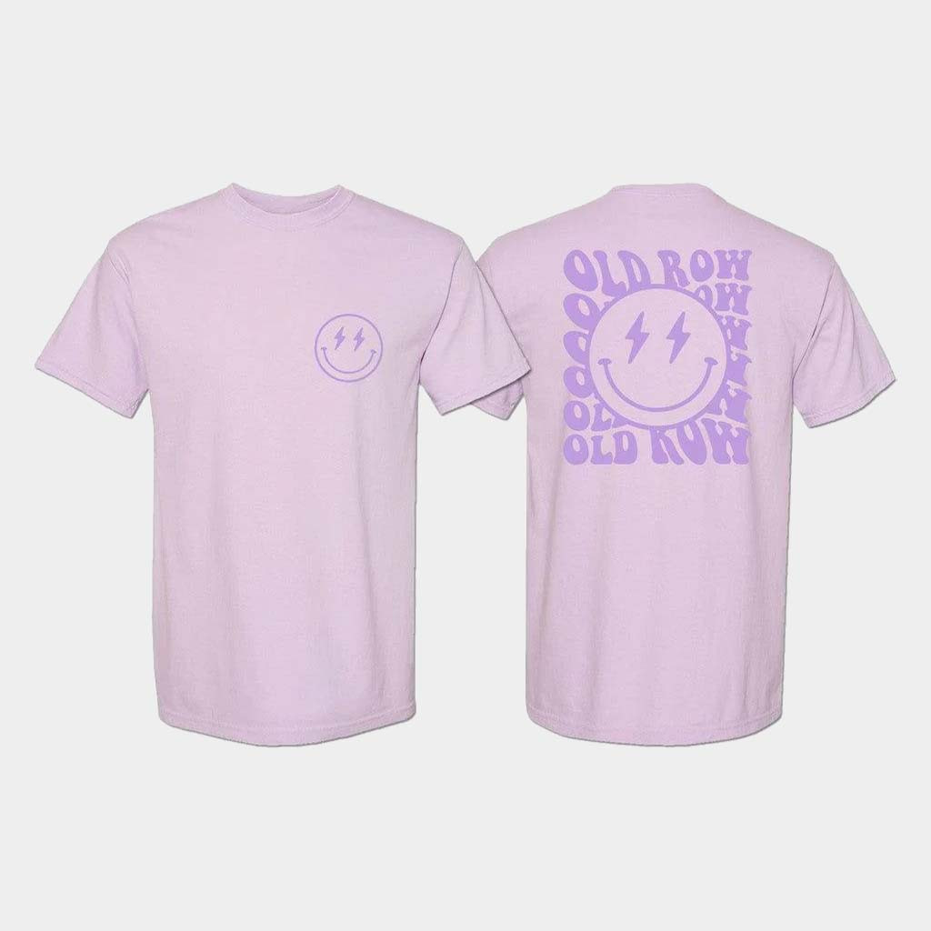 Old Row Merch Old Row Smiley T-Shirt Birthday Present For Sister Old Row Merch Old Row Smiley T-Shirt Birthday Present For Sister