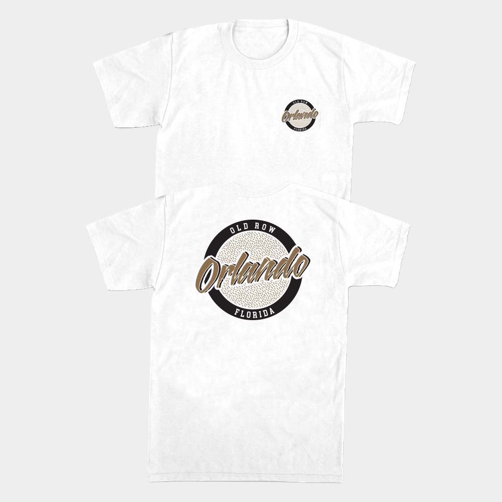 Old Row Merch Orlando Florida Circle Logo T-Shirt Old Row Shirt Present For Son