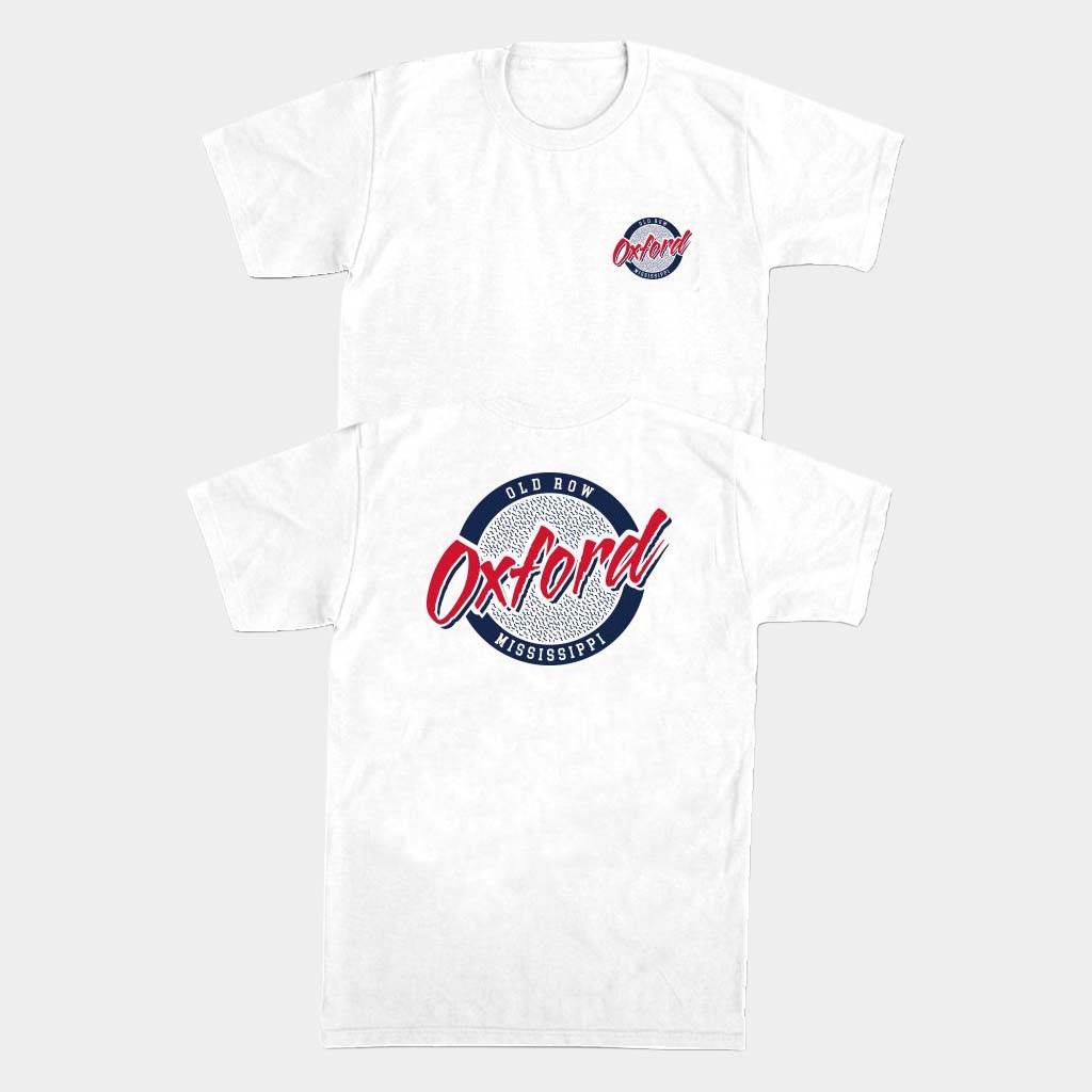 Old Row Merch Oxford Mississippi Circle Logo T-Shirt Old Row Shirt Present For Husband