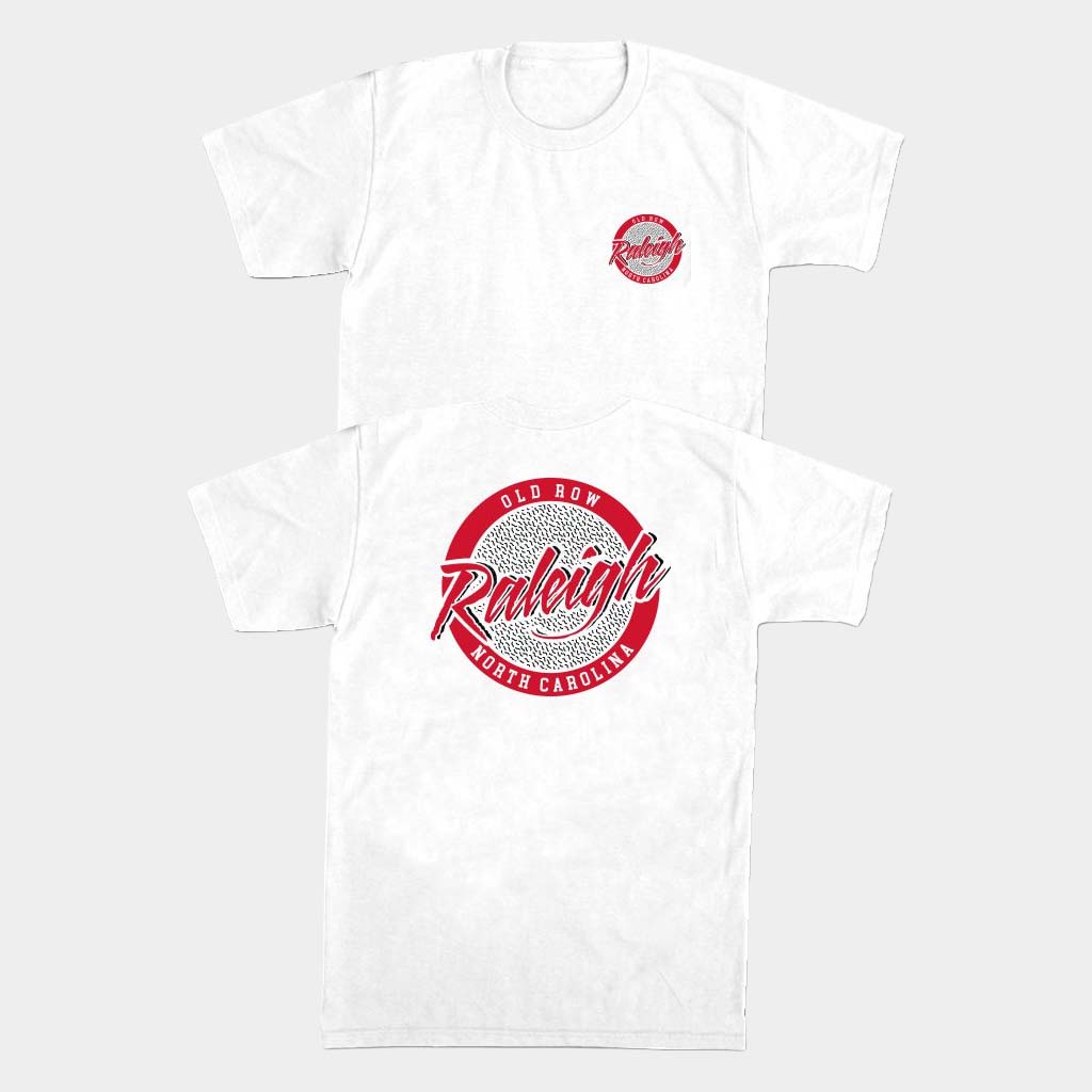 Old Row Merch Raleigh North Carolina Circle Logo T-Shirt Old Row Shirt Birthday Gifts For Him
