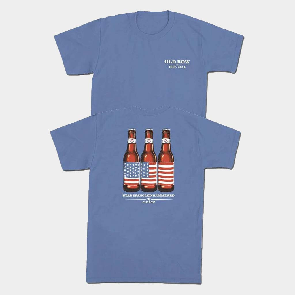 Old Row Merch Star Spangled Hammered T-Shirt Old Row Shirt Birthday Gifts For Dad Old Row Merch Star Spangled Hammered T-Shirt Old Row Shirt Birthday Gifts For Dad