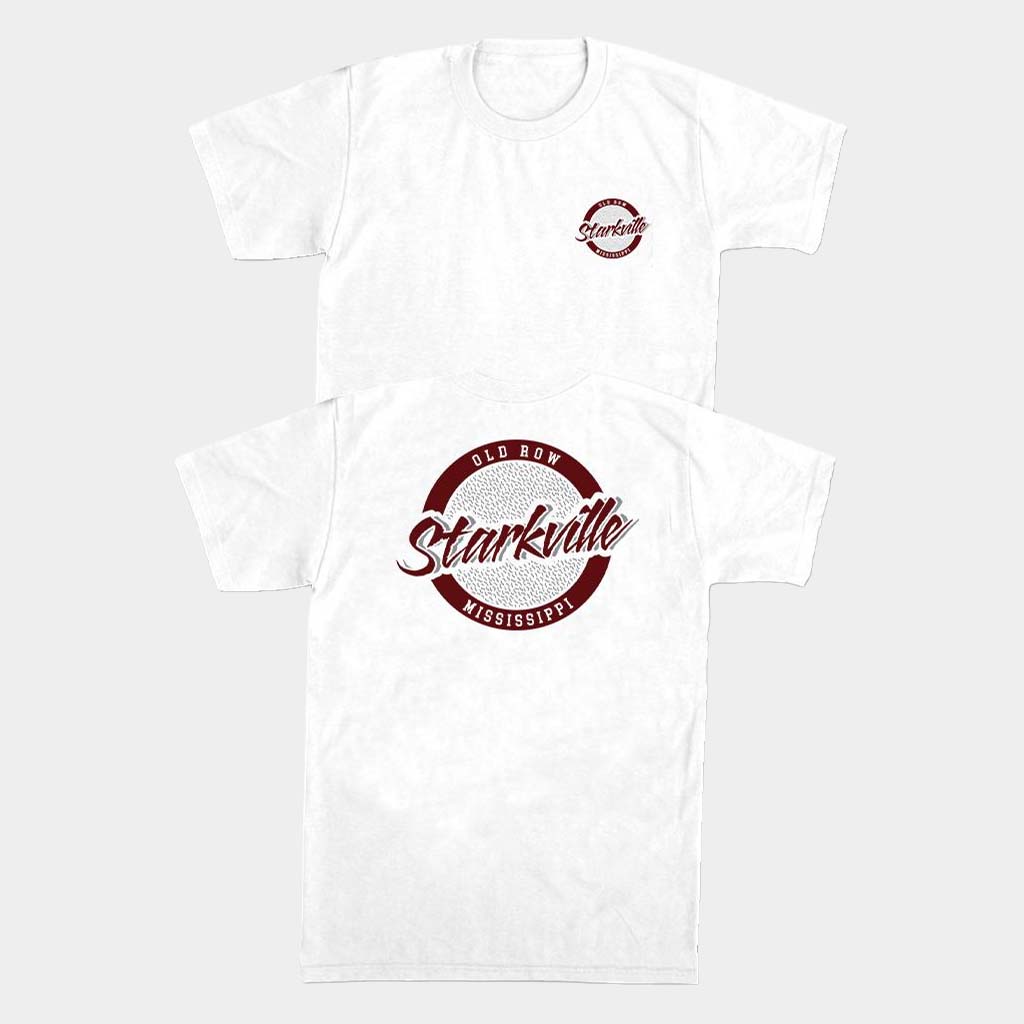 Old Row Merch Starkville Mississippi Circle Logo T-Shirt Old Row Shirt Birthday Present For Him