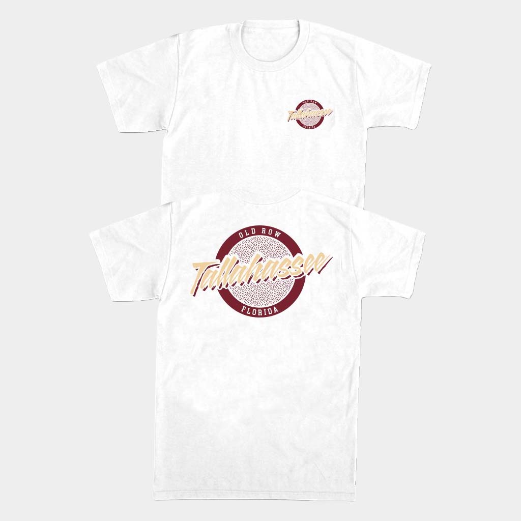 Old Row Merch Tallahassee Florida Circle Logo T-Shirt Old Row Shirt Birthday Ideas For Him