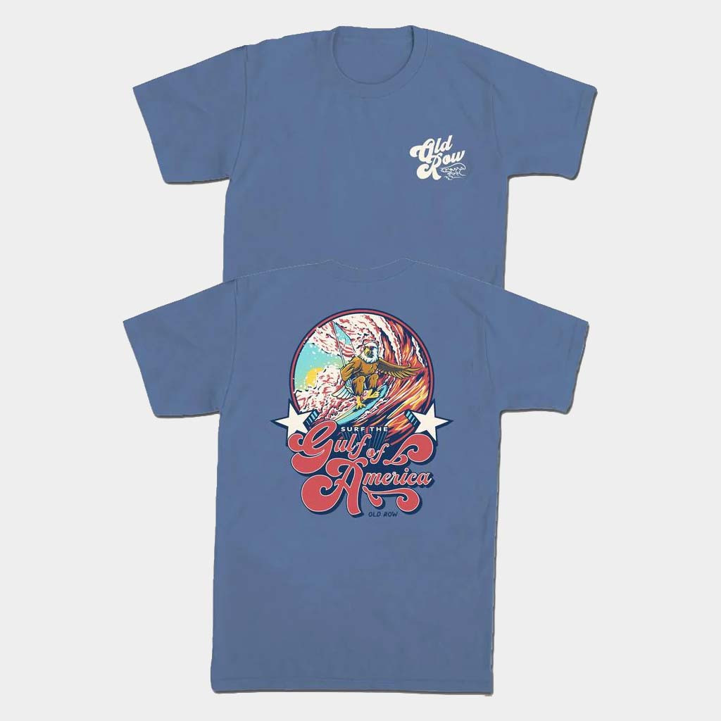 Old Row Merch TaSurf The Gulf Of America T-Shirt Old Row Shirt Birthday Present For Husband