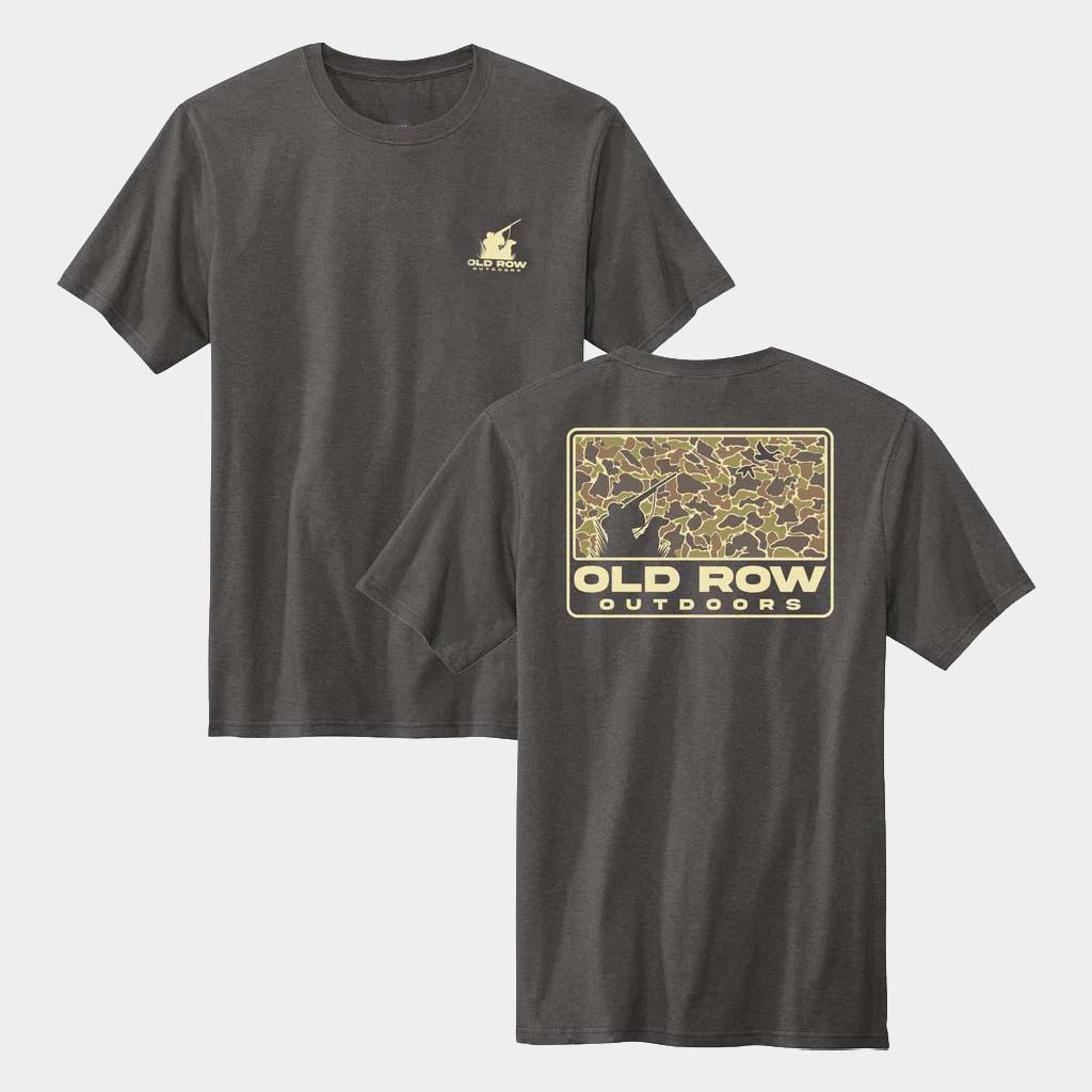 Old Row Merch The 80s Camo T-Shirt Old Row Outdoors Shirt Good Gifts For Father