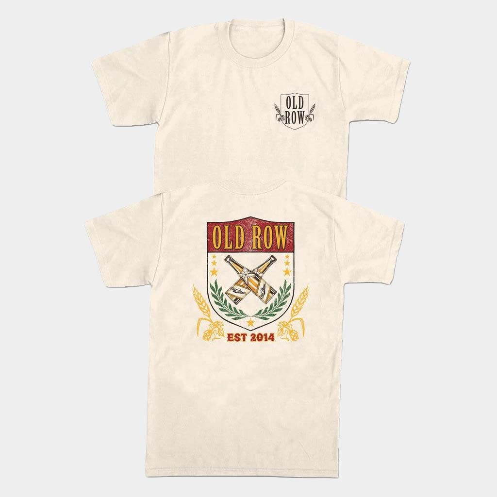 Old Row Merch The Beer Crest T-Shirt Old Row Shirt Good Gifts For Brother Old Row Merch The Beer Crest T-Shirt Old Row Shirt Good Gifts For Brother