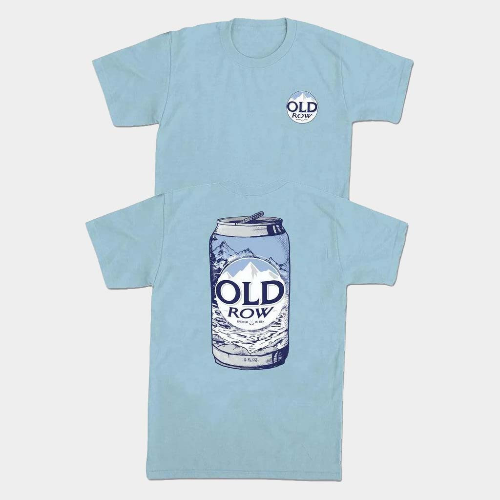 Old Row Merch The Mountain Brew Can T-Shirt Beer Old Row Shirt Best Gifts For Brother Beer Lovers