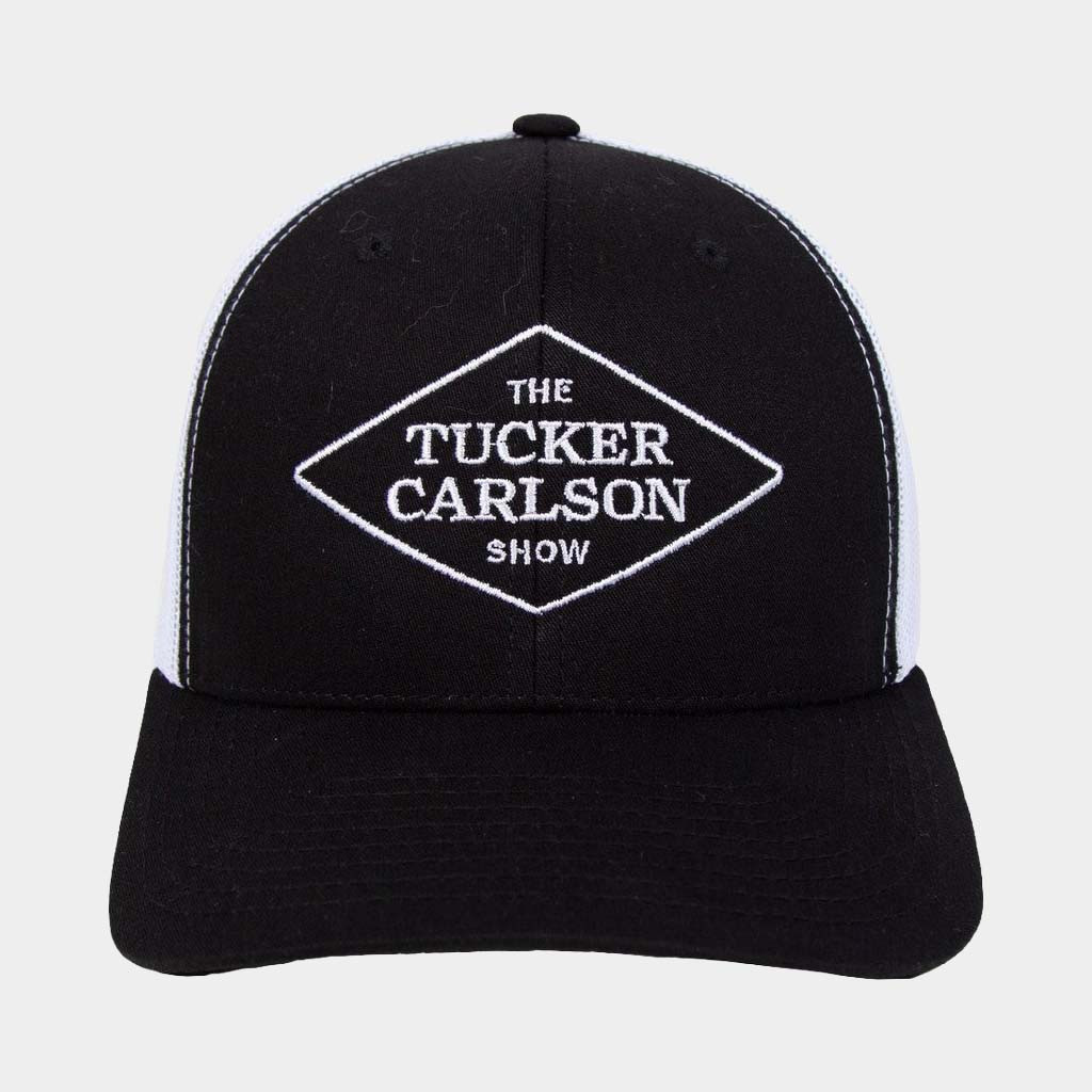 Old Row Merch The Tucker Carlson Show Trucker Hat Embroidered Present For Dad