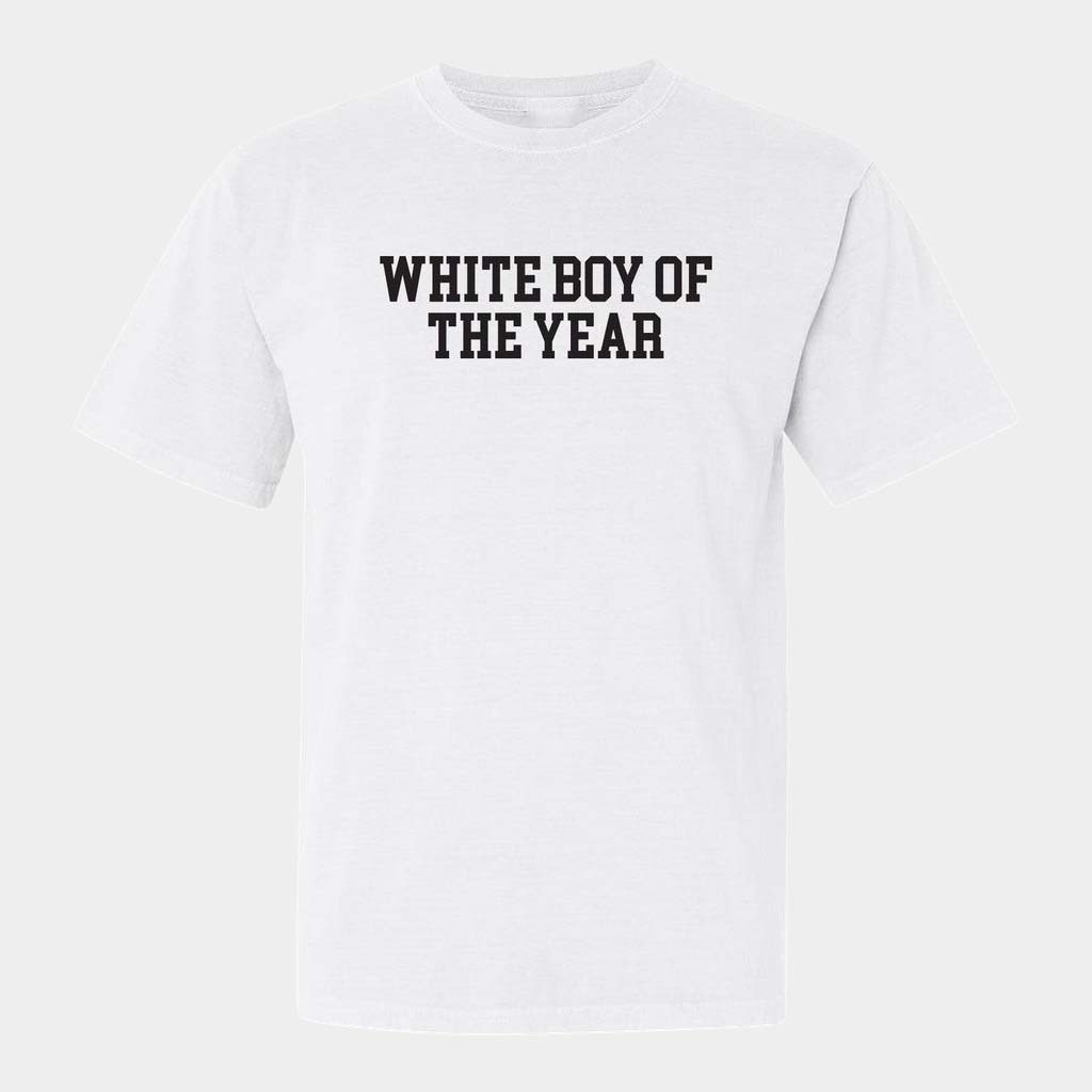 Old Row Merch White Boy Of The Year T-Shirt Presents For Boyfriend Old Row Merch White Boy Of The Year T-Shirt Presents For Boyfriend