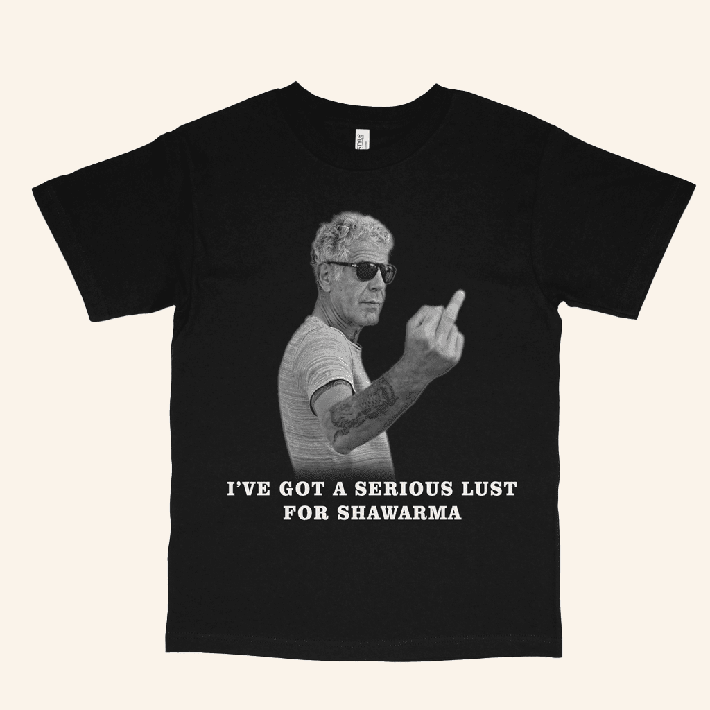 Old School Hats Merch I've Got A Serious Lust For Shawarma T-Shirt Gifts For Fans