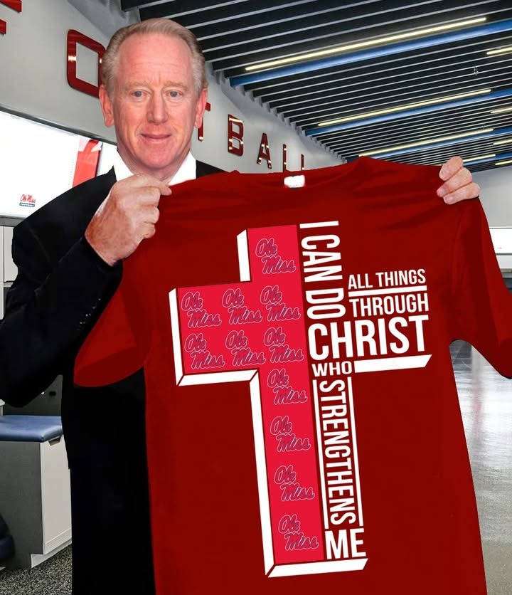 Ole Miss Faith T-Shirt I Can Do All Things Through Christ Who Strengthens Me Gifts For Fans