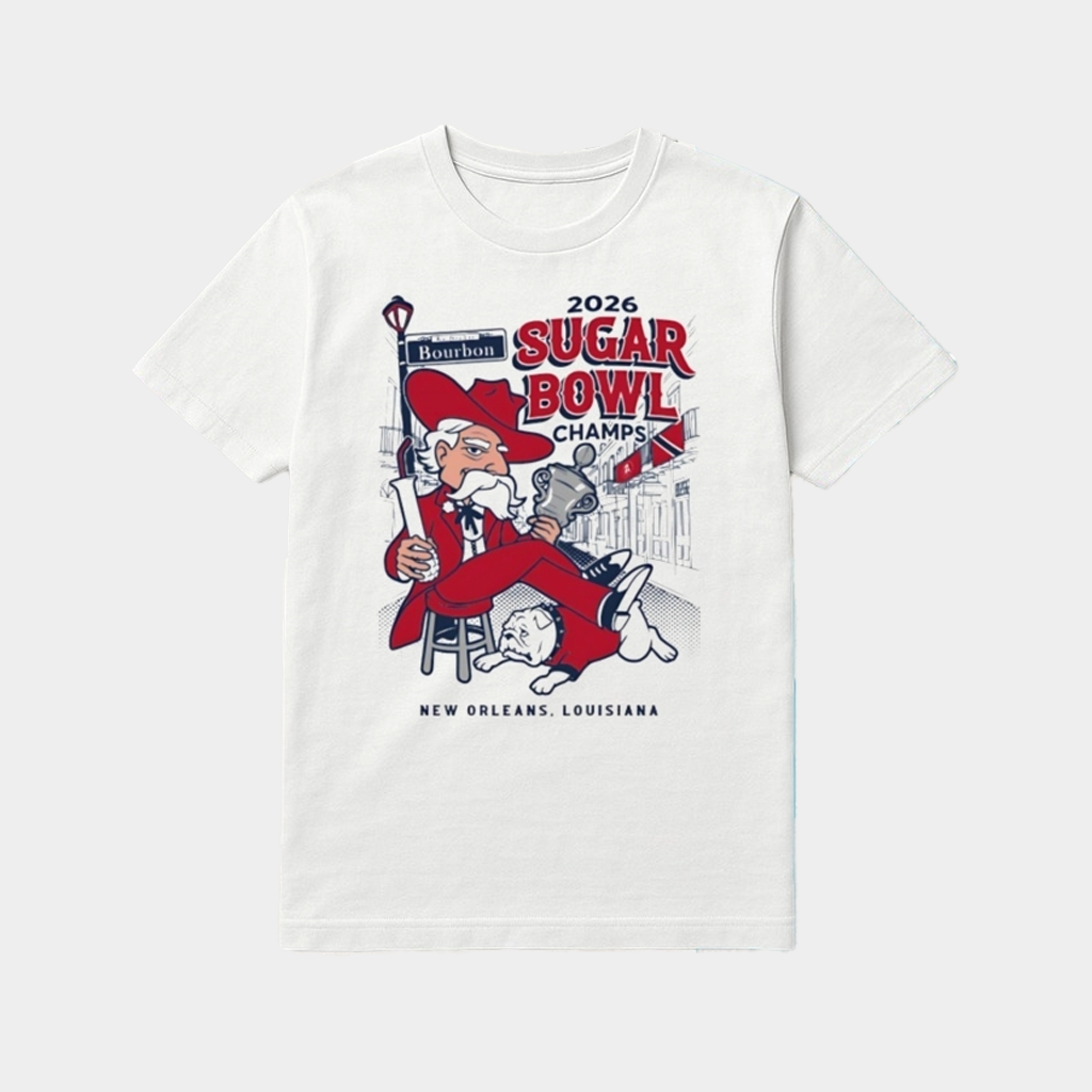 Ole Miss Football 2026 Sugar Bowl Champs Shirt Ole Miss Football Merch Gifts For Fans