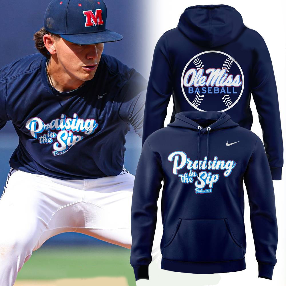 Ole Miss Rebels Praising in the Sip Hoodie Jaw Shark Thank You For The Memories 50 Years T-Shirt Great Gifts For Him