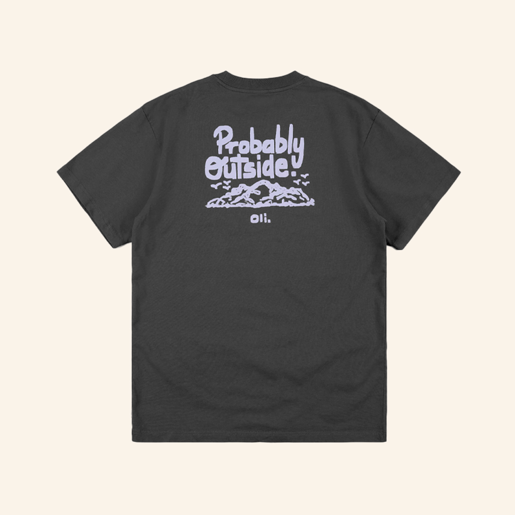 Oli Clothing Merch Probably Outside T-Shirt Best Christmas Presents For Him Oli Clothing Merch Probably Outside T-Shirt Best Christmas Presents For Him