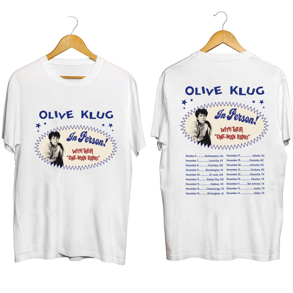 Olive Klug Tour 2024 Shirt Olive Klug Merch Best Gifts For Music Lovers Olive Klug Tour 2024 Shirt Olive Klug Merch Best Gifts For Music Lovers