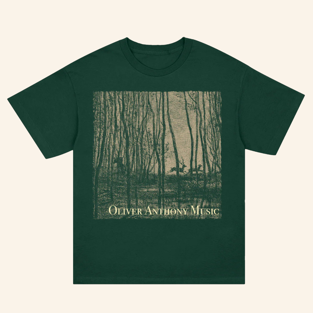 Oliver Anthony Music Merch Deer T-Shirt Presents For Music Lovers Oliver Anthony Music Merch Deer T-Shirt Presents For Music Lovers
