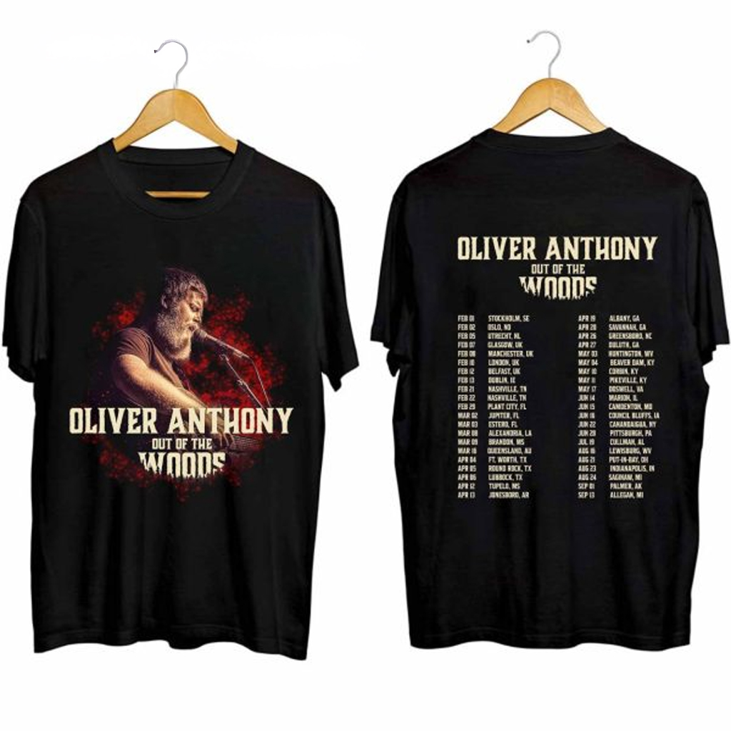 Oliver Anthony Tour 2024 Out Of The Woods Shirt Oliver Anthony Merch Gifts For Music Fans Oliver Anthony Tour 2024 Out Of The Woods Shirt Oliver Anthony Merch Gifts For Music Fans