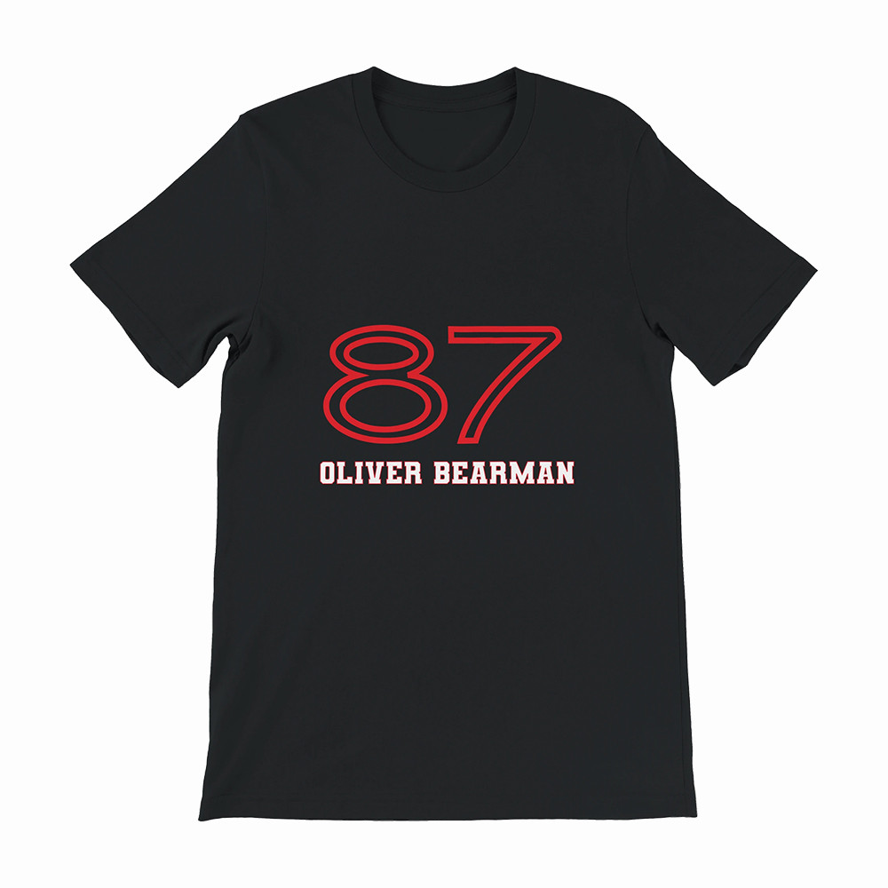 Oliver Bearman Formula 1 T-Shirt F1 Miami 2026 Clothes F1 Lover Gift For Boyfriend