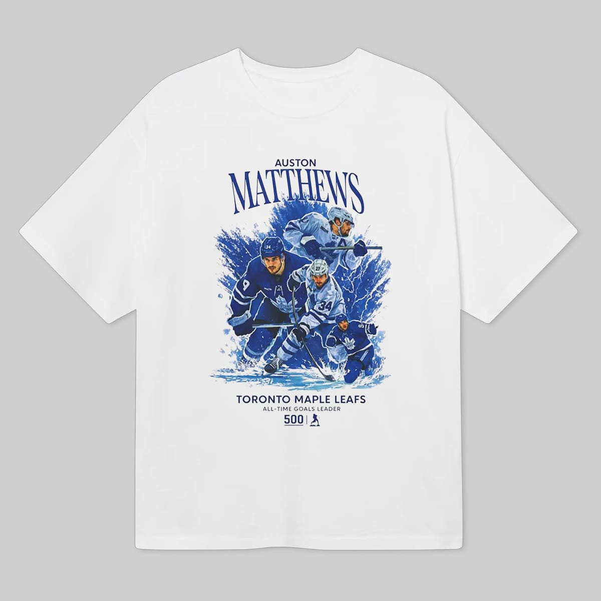 Oliver Ekman Larsson Wearing Auston Matthews Shirt Gifts For Ice Hockey Fans