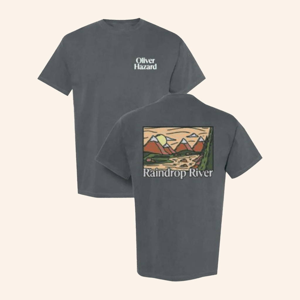 Oliver Hazard Merch Raindrop River T-Shirt Birthday Ideas For Friends Oliver Hazard Merch Raindrop River T-Shirt Birthday Ideas For Friends