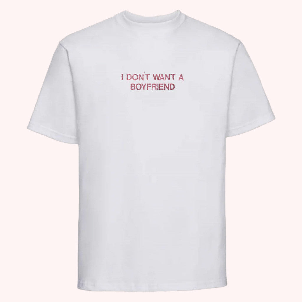 Olivia Dean Merch I Don't Want A Boyfriend T-Shirt Gifts For Him Olivia Dean Merch I Don't Want A Boyfriend T-Shirt Gifts For Him