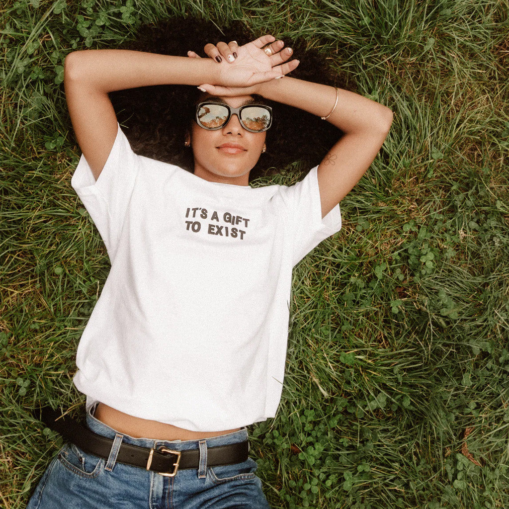 Olivia Dean Merch It's a Gift To Exist T-Shirt Gifts For Besties