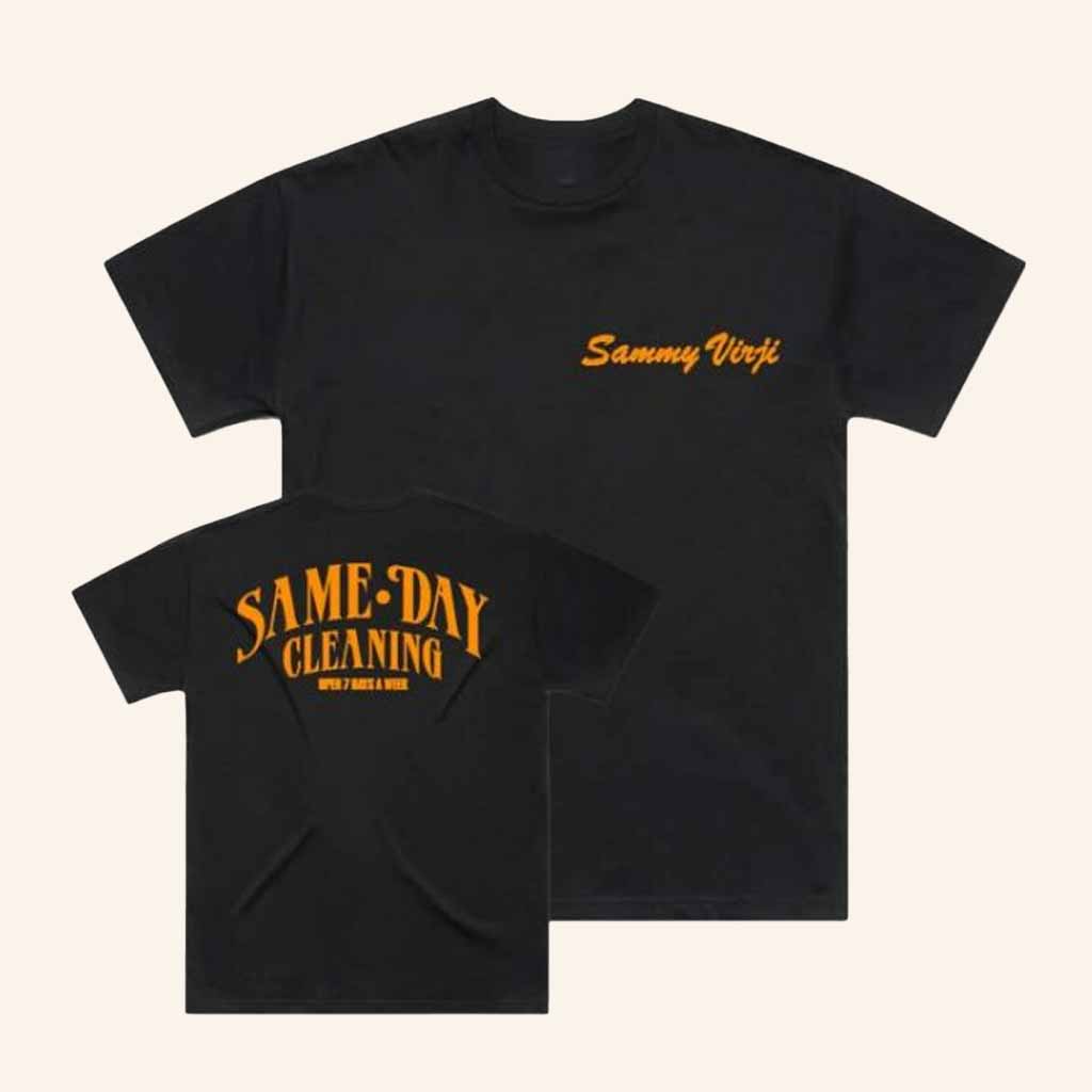 Olivia Dean Merch Sammy Virji Same Day Cleaning T-Shirt Best Gifts For Music Lovers Olivia Dean Merch Sammy Virji Same Day Cleaning T-Shirt Best Gifts For Music Lovers
