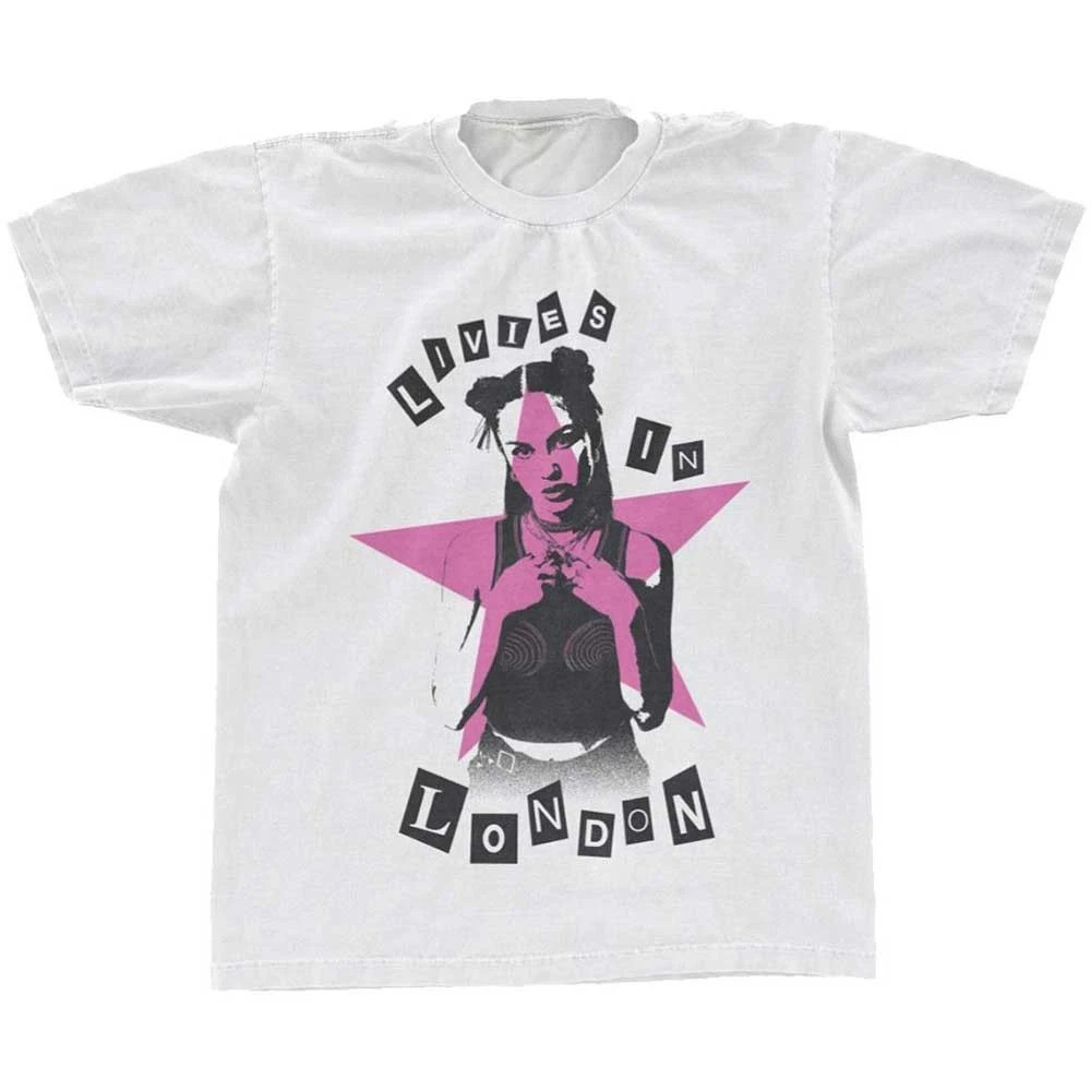Olivia Rodrigo Livie's In London T-Shirt White New Gift For Fans