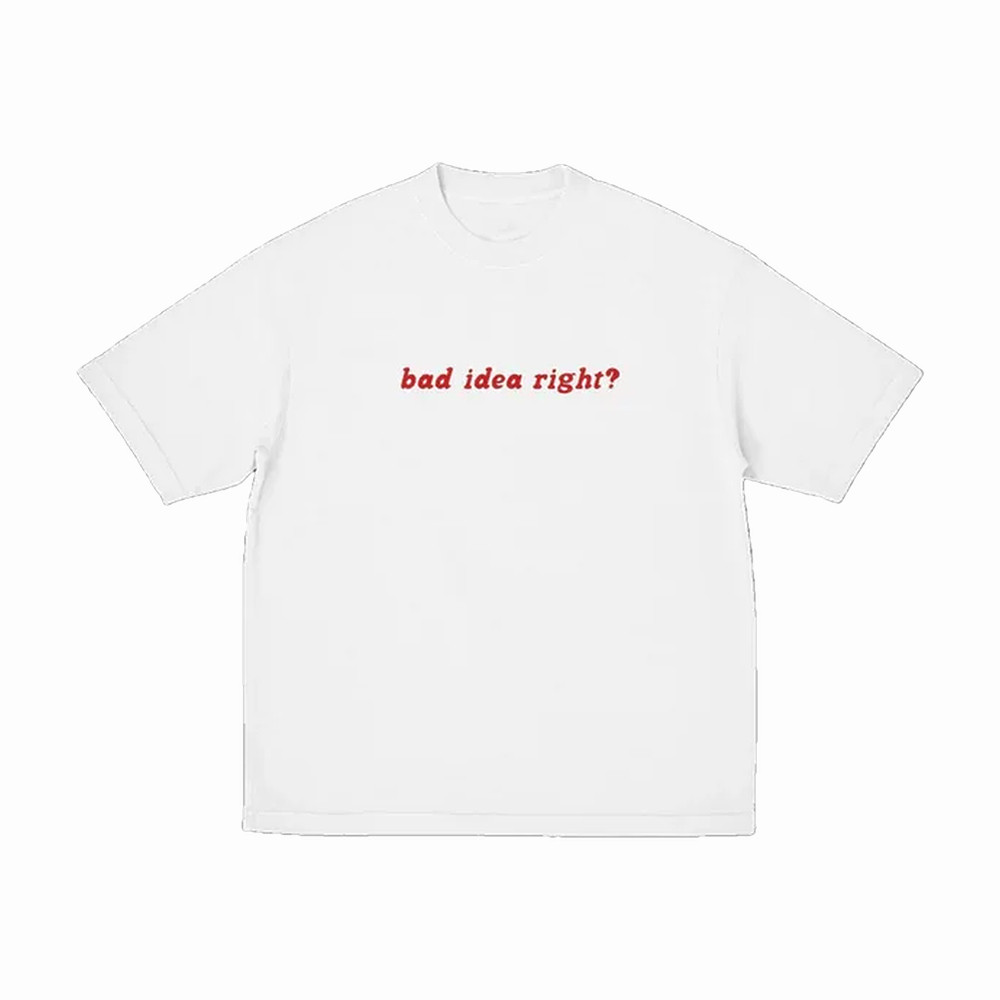 Olivia Rodrigo Merch Bad Idea Right T-Shirt Olivia Rodrigo Clothes Unique Gift For Music Lovers