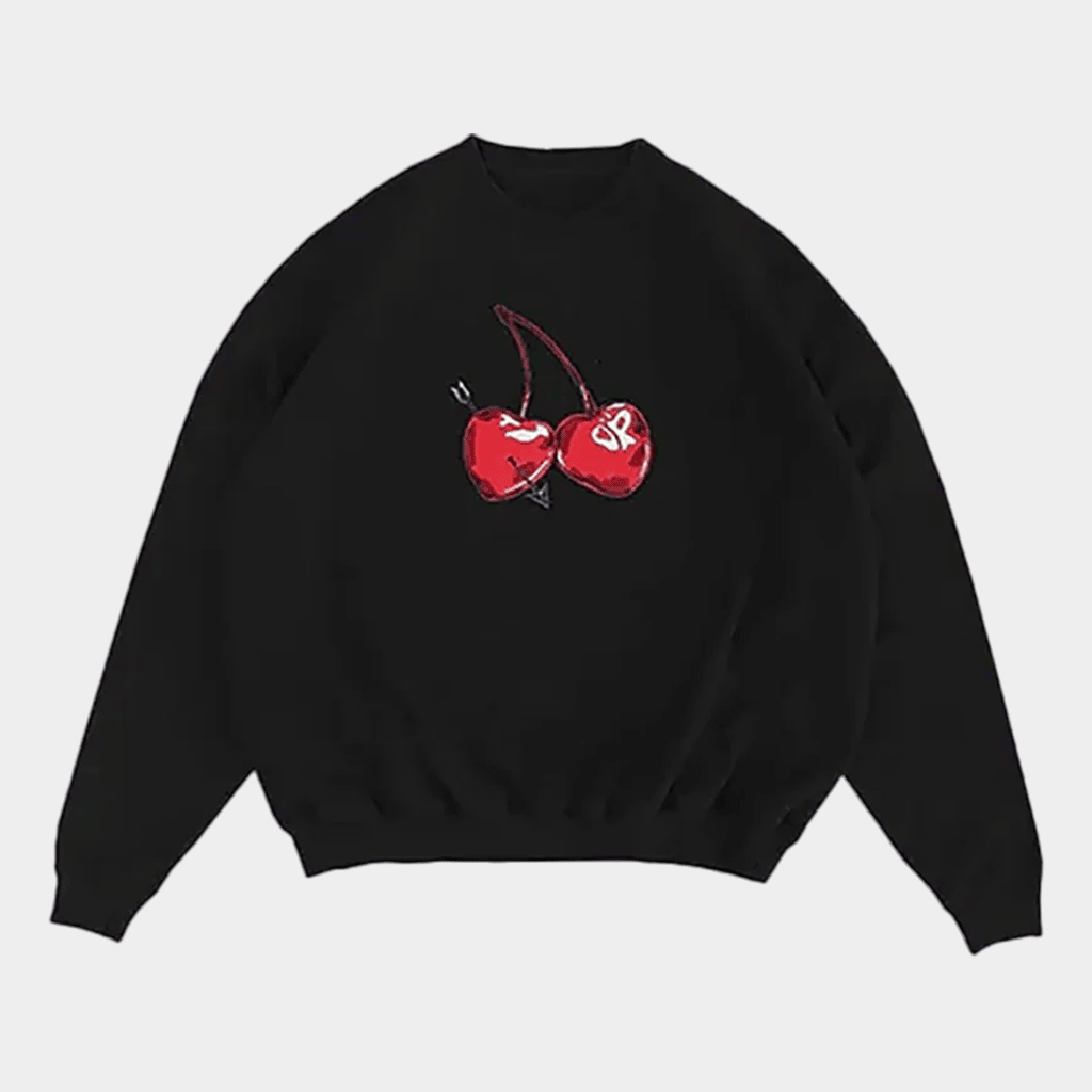 Olivia Rodrigo Merch Cherries Sweatshirt Valentines Gifts For Her