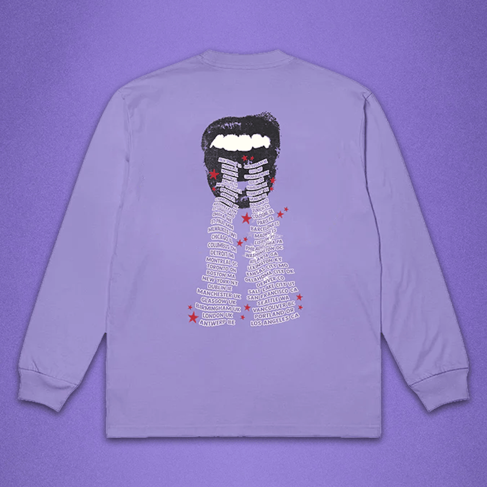 Olivia Rodrigo Merch GUTS Dateback Long Sleeve T-Shirt Gift Ideas For Wife Olivia Rodrigo Merch GUTS Dateback Long Sleeve T-Shirt Gift Ideas For Wife