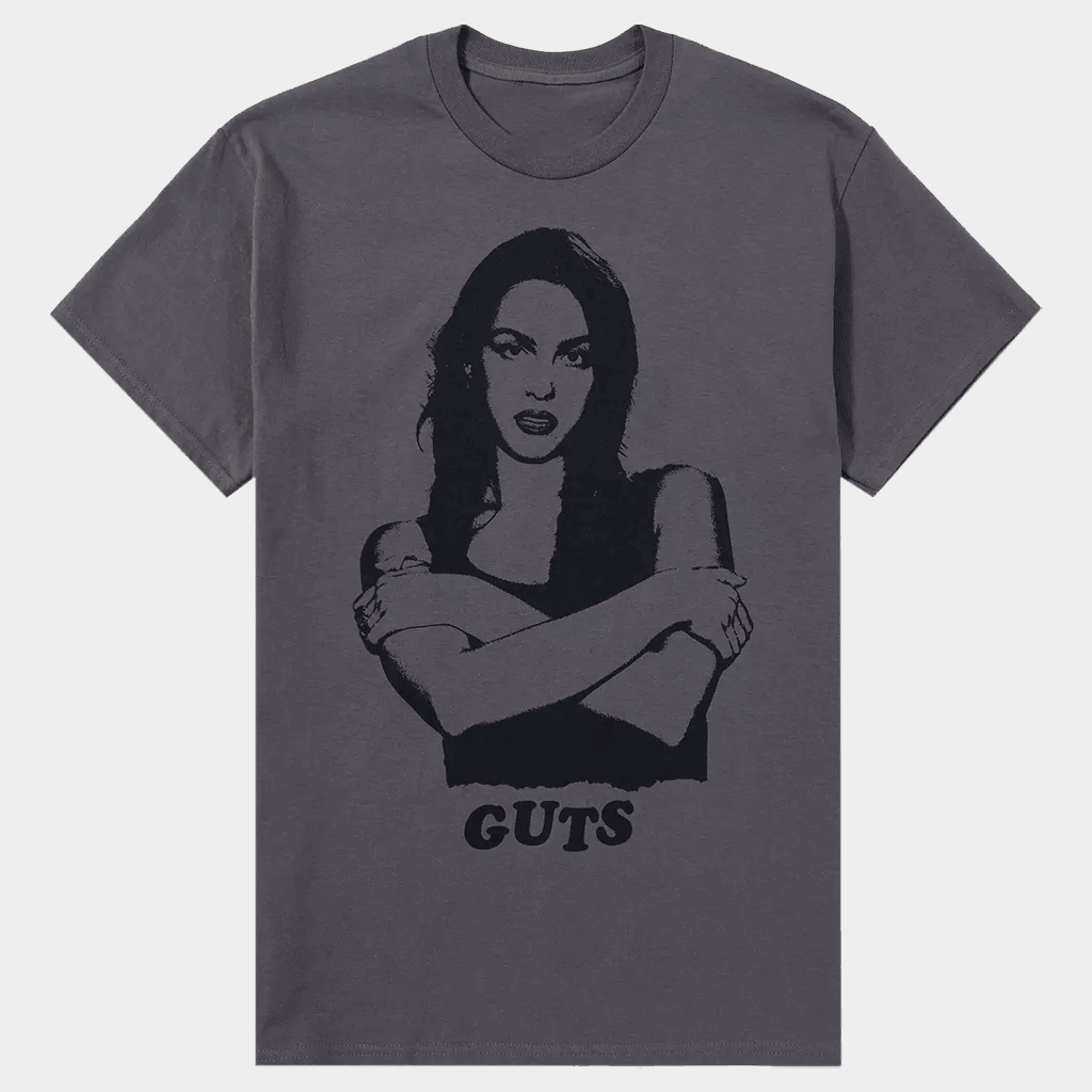 Olivia Rodrigo Merch Guts Sketch T-Shirt Birthday Gifts For Music Lovers Olivia Rodrigo Merch Guts Sketch T-Shirt Birthday Gifts For Music Lovers